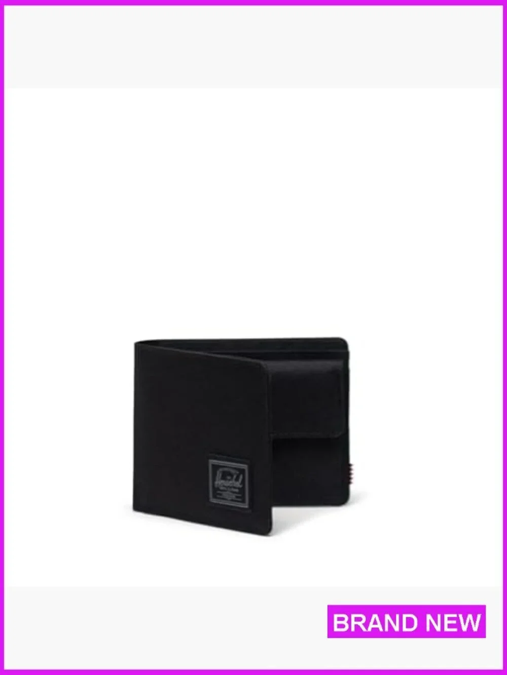 Recycled Polyester RFID Blocking Bi-Fold Wallet Classic Minimal Mens Accessory